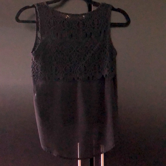 Black Lace Blouse - Picture 2 of 4